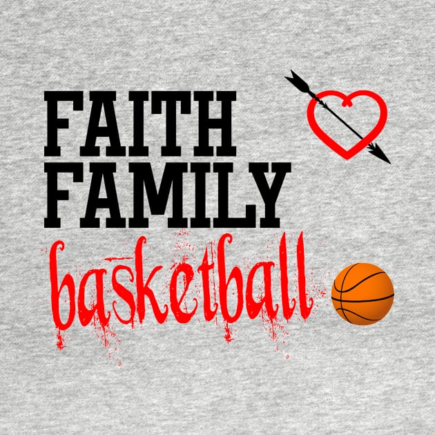 Faith Family Basketball by gdimido